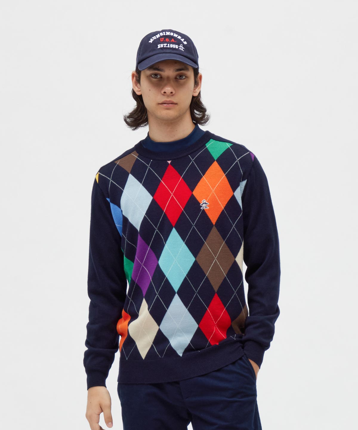 【即完品‼️】ENVOI by Munsingwear セットアップ　総柄　ゴルフ 楽天市場】セットアップ（ブランドマンシングウェア）の通販