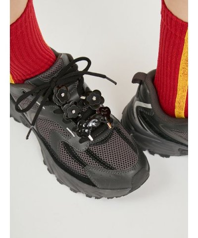 ロングフラワーシューズチャームセット