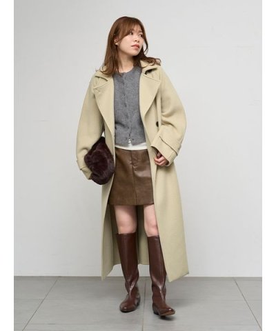 フォックスカシミヤニットカーディガン