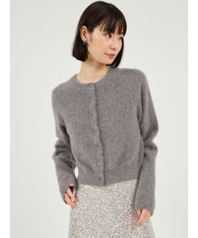 フォックスカシミヤニットカーディガン