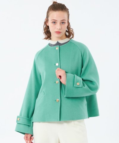 【WELBURY NO COLLAR SHORT（ウェルベリーノーカラーショート