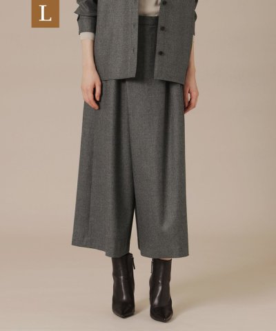 【L】ウールサキソニーパンツ