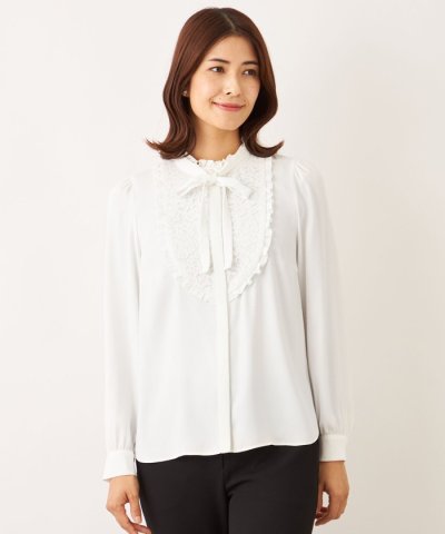 フロントラッセル ブラウス