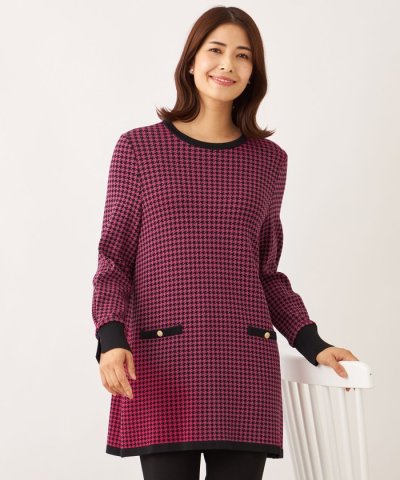 千鳥　ニットチュニック