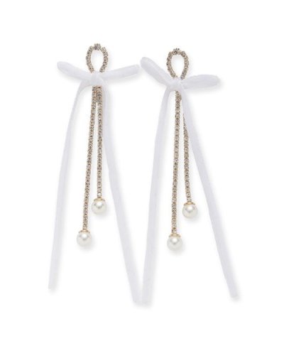 ベルベットリボンピアス