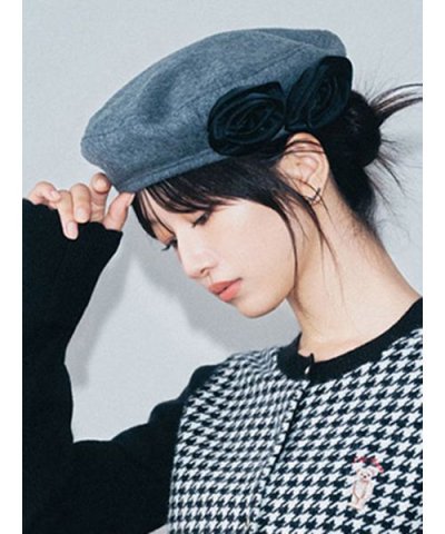 [L.B CANDY STOCK]デコラティブベレー帽(Hearts2Heart