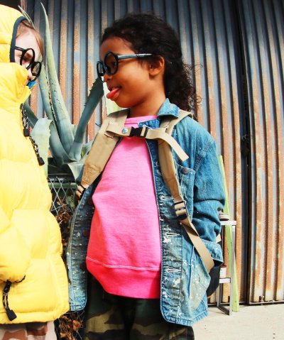 デニムダンガリー DENIM DUNGAREE Vintage Fleece P