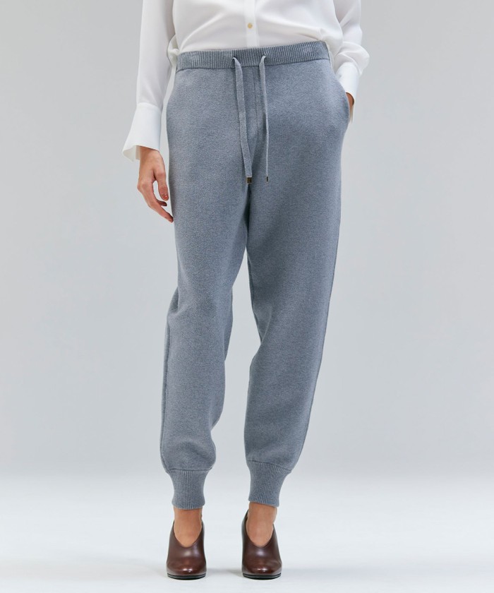 BEIGE 【洗える】TAFT / コットンカシミヤトラウザーパンツ L. GRAY 4 BEIGE 【洗える】TAFT / コットンカシミヤトラウザーパンツ L. GRAY 4