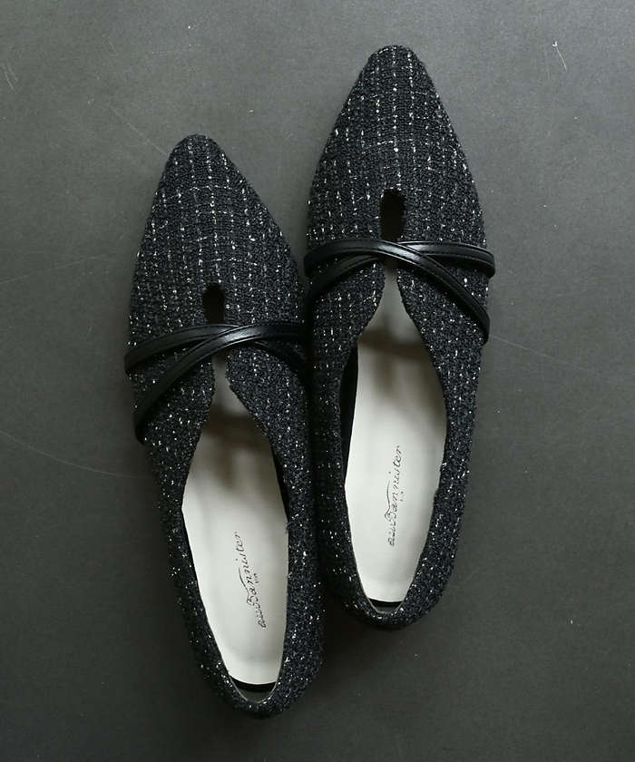AuBANNISTER 【販売店舗限定】クロスベルトパンプス ブラック系その他3 40 AuBANNISTER 【販売店舗限定】クロスベルトパンプス ブラック系その他3 40