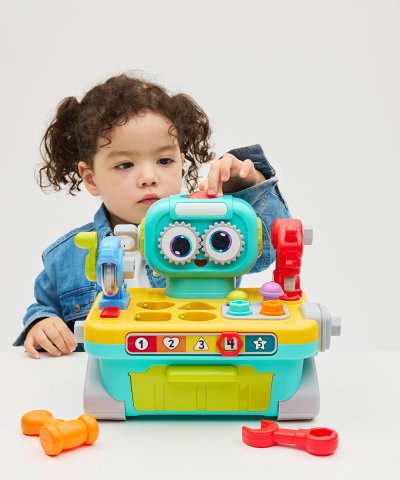 オラトイズ Hola Toys トントンねじねじ型はめロボット