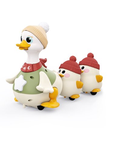 オラトイズ Hola Toys 歩く!よちよちアヒルさんファミリー【返品不可商品