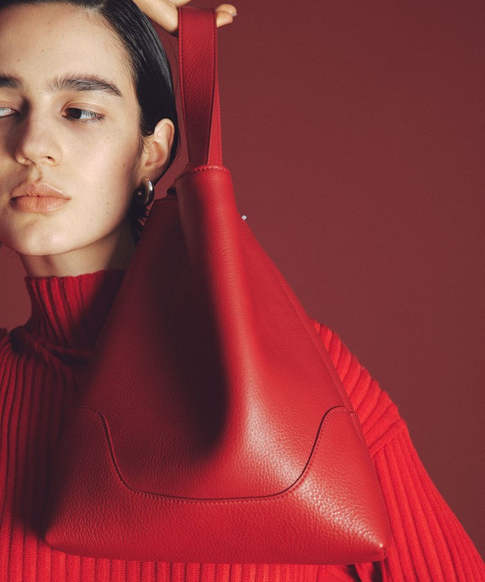 UNCRAVE 【別注】PELLE MORBIDA × uncrave レッド F