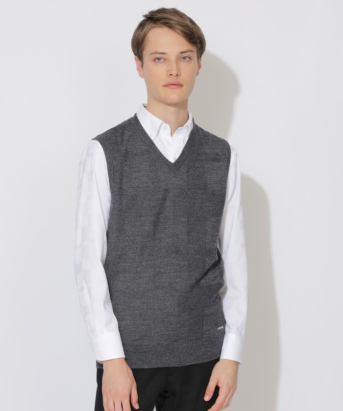 グレー系｜ニット・セーター｜ブラックレーベル・クレストブリッジ