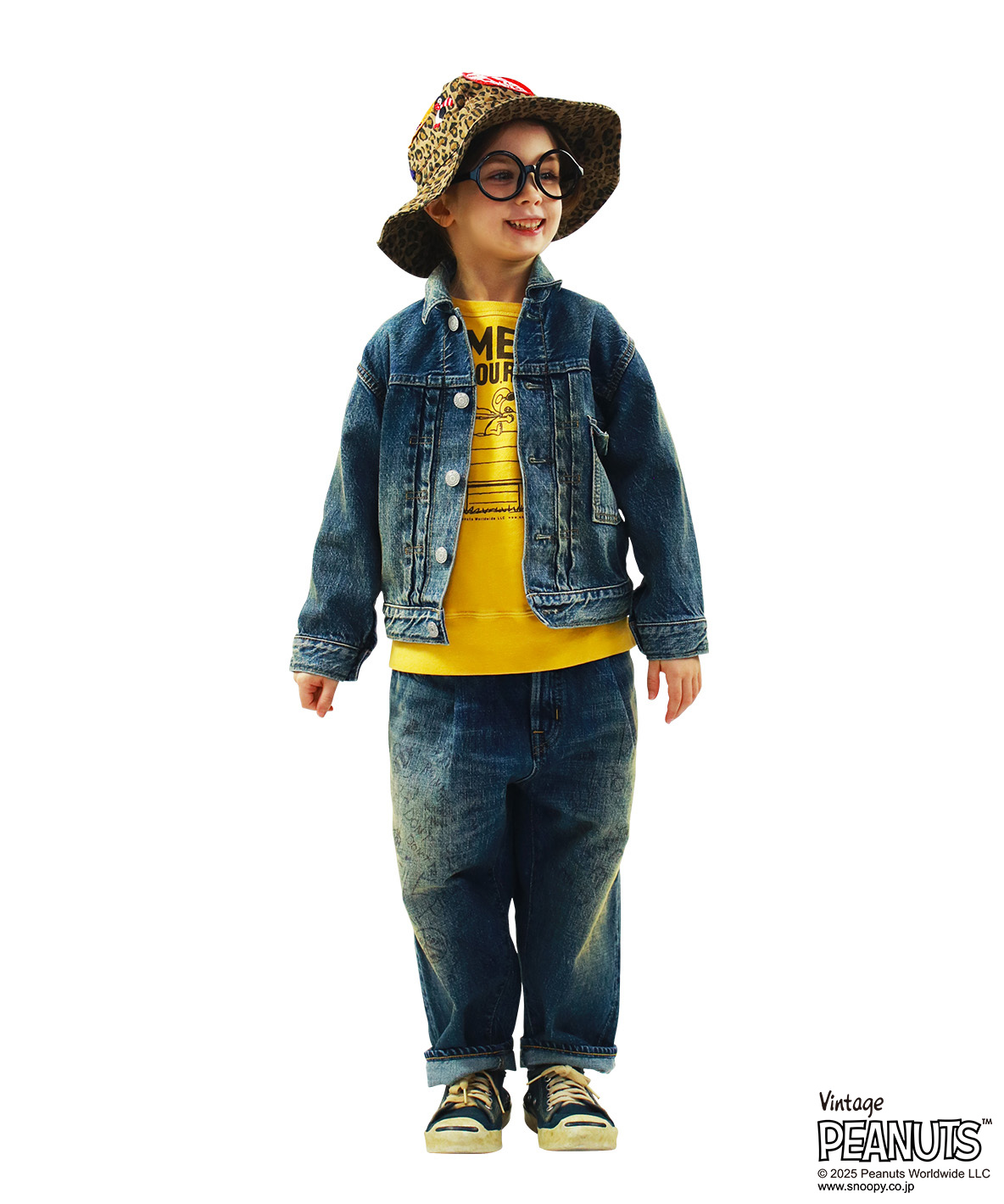 デニムダンガリー DENIM DUNGAREE SNOOPY SOMEDAY S(508588376