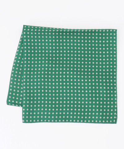 小紋ハンドプリント チーフ