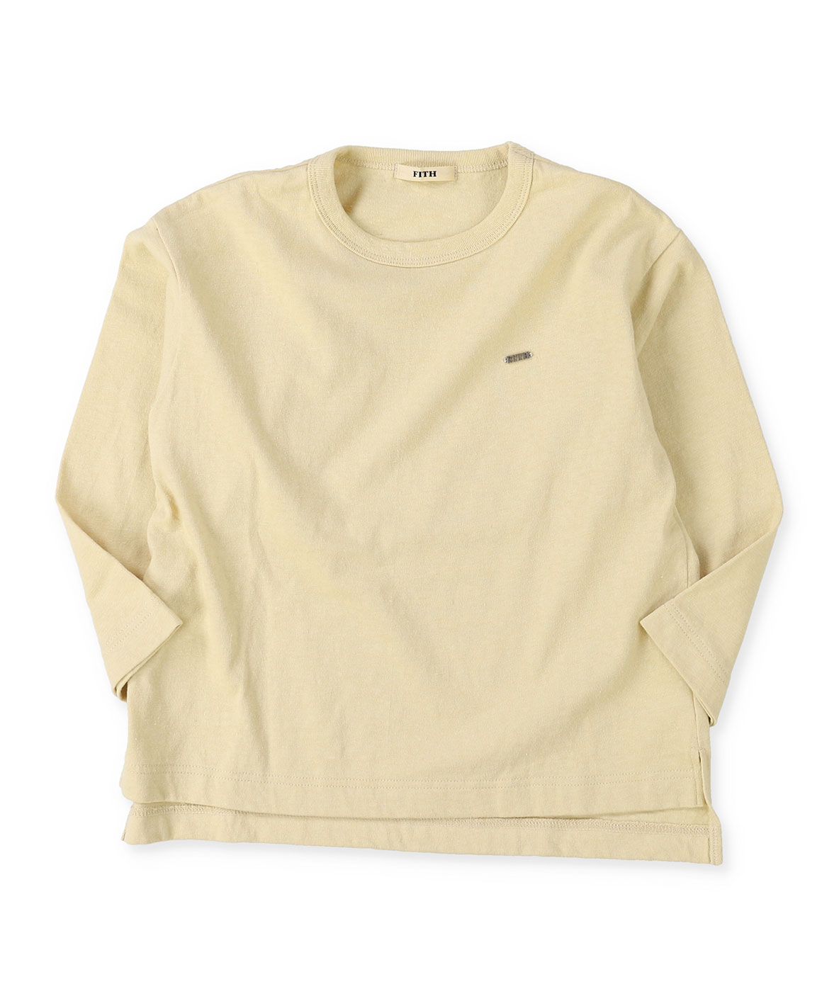 FITH フィス FITH Back Logo Long Sleeve Tee イエロー BS（80）