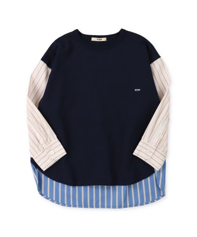 フィス FITH Striped Long Sleeve Tee
