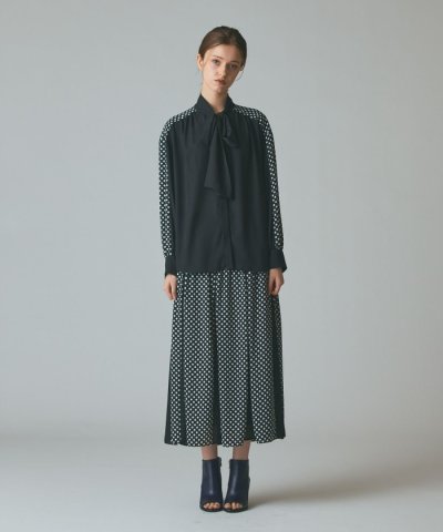 ドットコンビブラウス