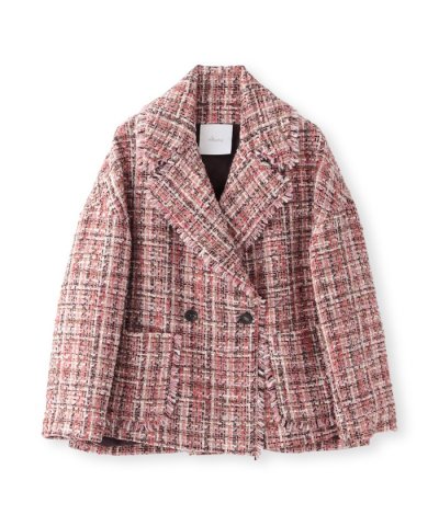 【MOUCHE】ツイードコート《WEB＆EPOCA THE SHOP店舗限定》