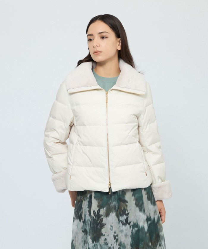 リーラ エアリーウールショートコート(505664584)｜阪急百貨店公式通販