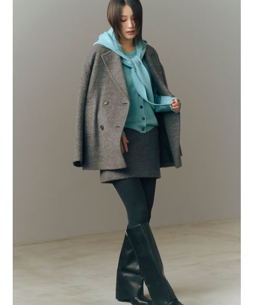 オーバーサイズウールシャギージャコット(508590969)｜阪急百貨店公式