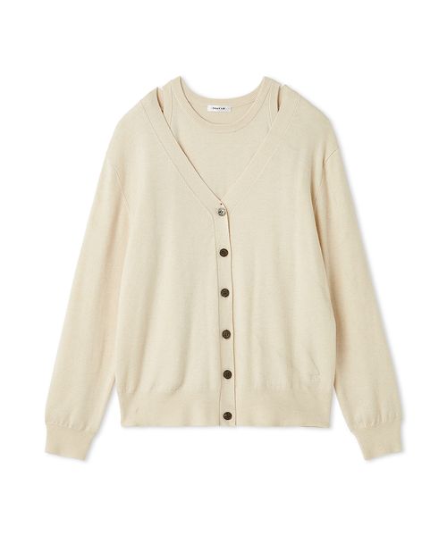 FRAYI. D ウォッシャブルカシミヤシルクニットアンサンブル/ウォッシャブル IVR F FRAYI. D ウォッシャブルカシミヤシルクニットアンサンブル/ウォッシャブル IVR F