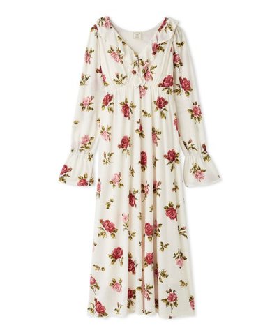 ヴィンテージローズ柄ワンピース