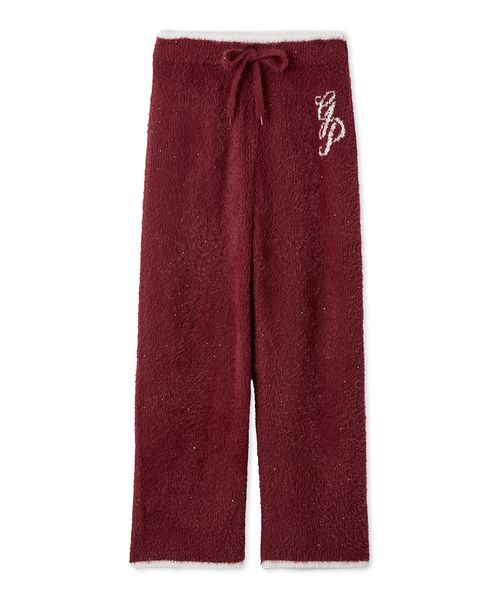 ラメフェザープルオーバー&ラメフェザーロングパンツ gelato pique（ジェラートピケ） ラメフェザープルオーバー&ロング