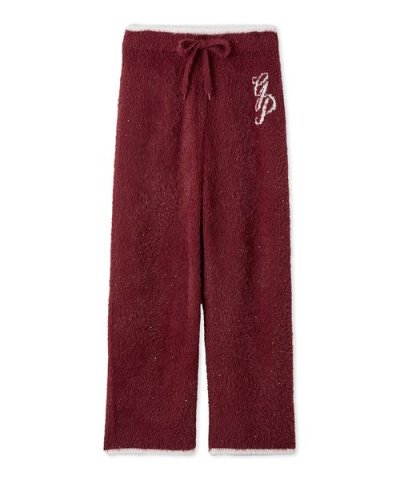 ラメフェザーロングパンツ