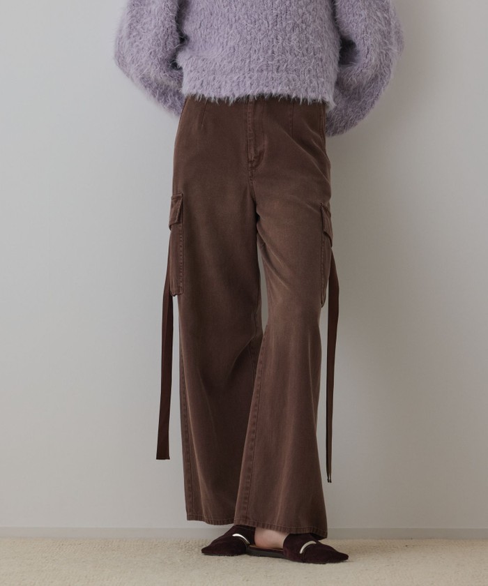 GRACECONTINENTAL リュウカツイルカーゴパンツ ブラウン 36 GRACECONTINENTAL リュウカツイルカーゴパンツ ブラウン 36