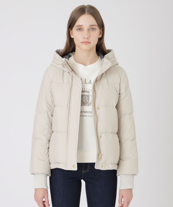 ハイマルチピーチタフタショートダウンコート(508543908)｜阪急百貨店