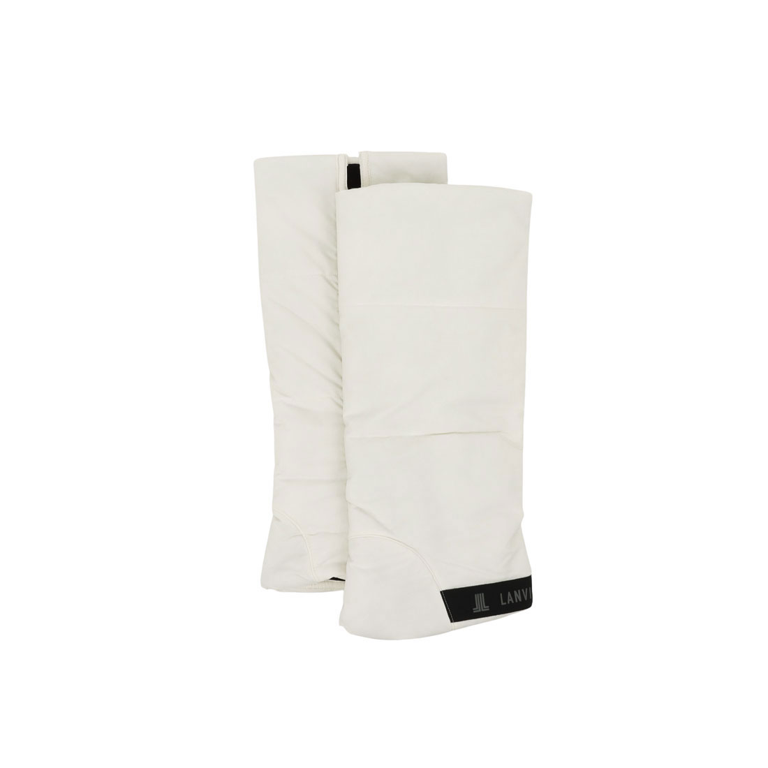 LANVINSPORT ランバン スポール LANVIN SPORT ロング丈レッグウォーマー ホワイト F LANVINSPORT ランバン スポール LANVIN SPORT ロング丈レッグウォーマー ホワイト F