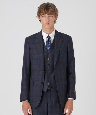 【一部店舗限定】TALLIA DI DELFINO マローネチェックスリーピース