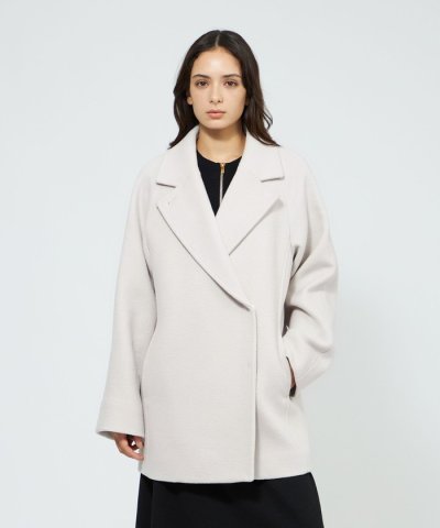 ウールミドルコート