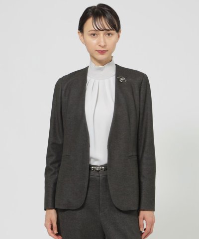 【ウォッシャブル】ダウンファブリックライト　ジャケット