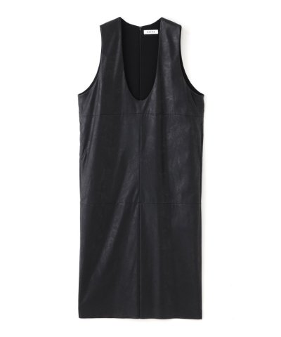 【SACRA】フェイクレザードレス《WEB＆EPOCA THE SHOP店舗限定