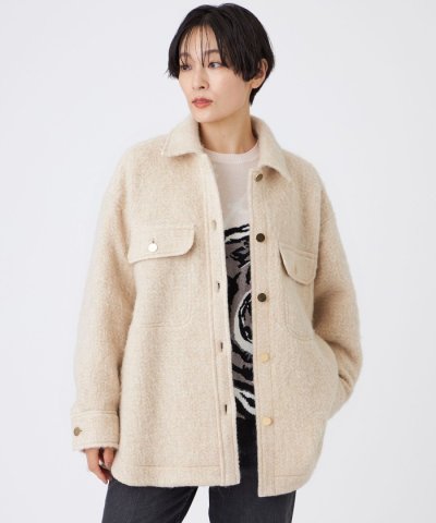 【カタログ掲載】ラメスライバーシャツジャケット