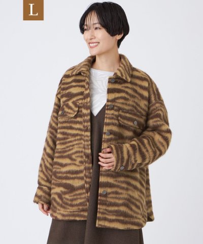 【L】タイガースライバーシャツジャケット