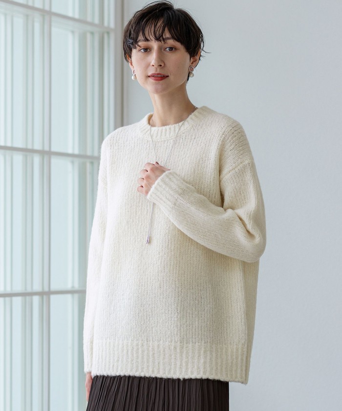 ホワイト系｜ニット・セーター｜23区 (Lサイズ)(ニジュウサンク L