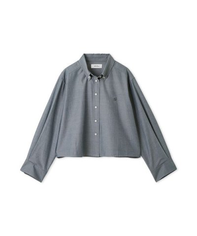 ボタンダウン短丈シャツ