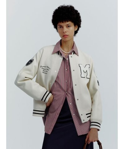 ワッペンスタジアムジャンバー