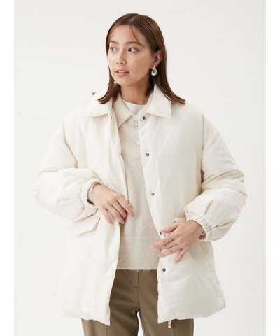 ステンカラーテントシルエットダウンジャケット