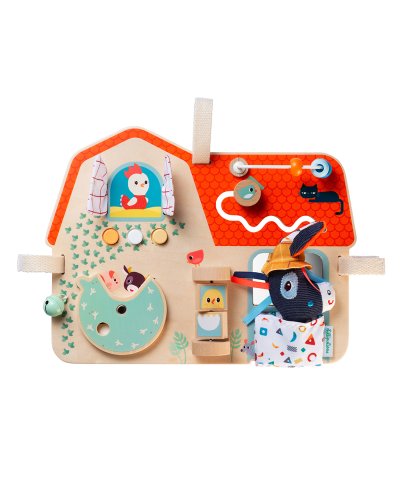 リリピュション Lilliputiens アクティビティ木製パネル