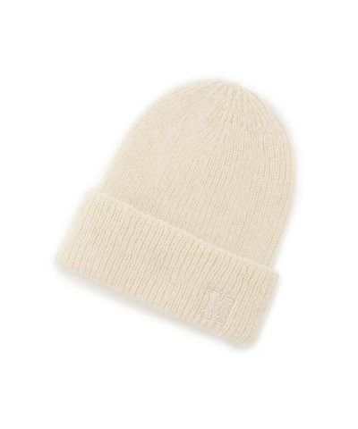 M刺繍ニット帽