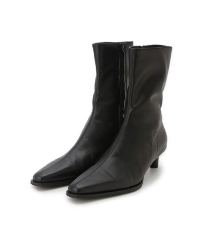 キトゥンヒールショートブーツ