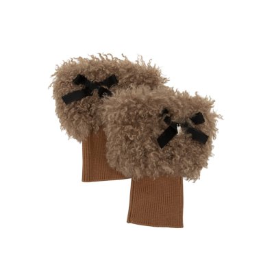 ランバン スポール LANVIN SPORT フェイクファーレッグウォーマー【保