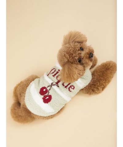 【CAT&DOG】ベビモコチェリージャガードニット