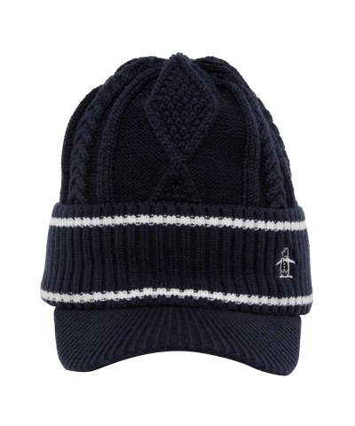 マンシングウェア Munsingwear つば付きニットキャップ