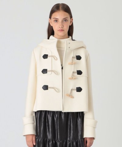 ツイルメルトンショートダッフルコート