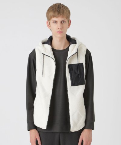 【BLACK lab.】シャドーチェックボアベスト